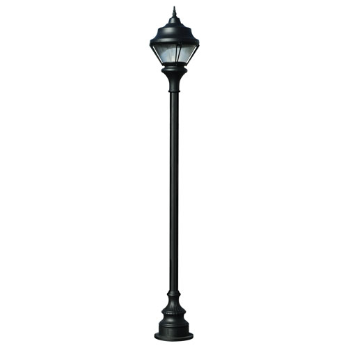 CAD Drawings Dabmar Lighting Post Fixture with Decorative Base GM9000
